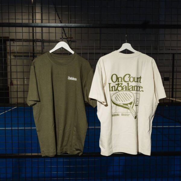 OnCourt. In Balance. Heavy Cotton Tee, Olive